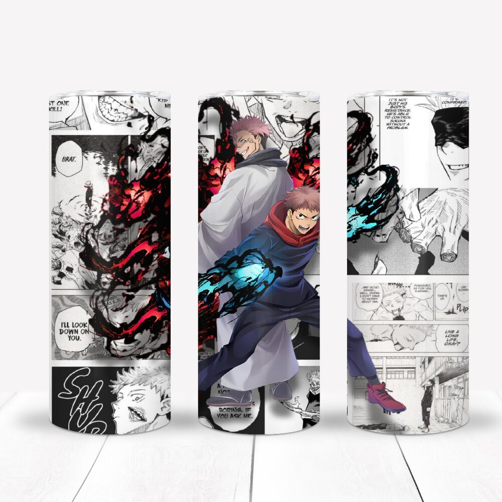 Anime Tumbler, Cartoon Travel Mug, Teen Japanese Anime Lovers